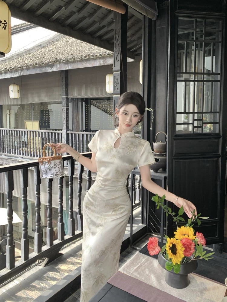 Transformation era qipao dress Q191 images